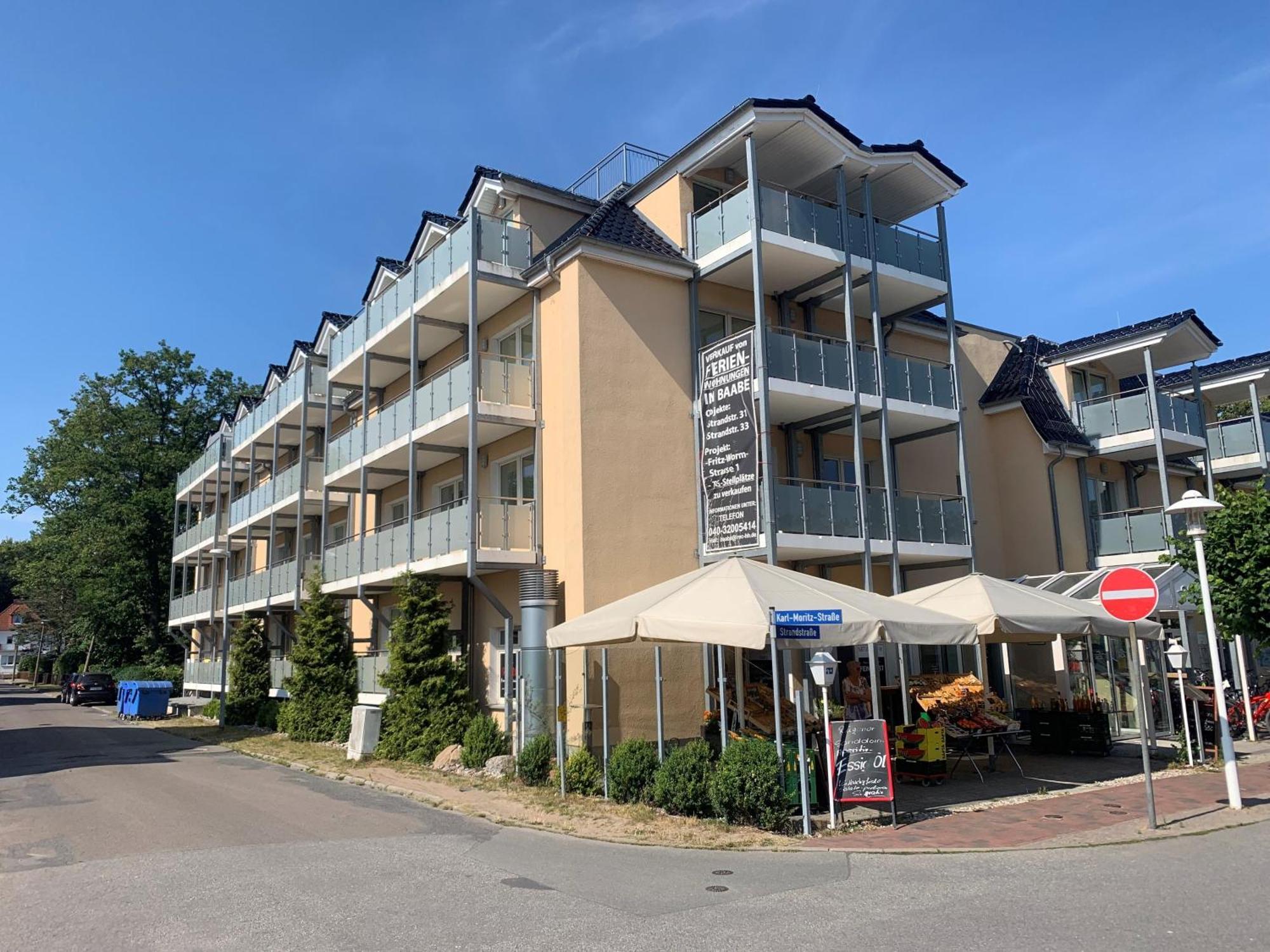 Ferienwohnung Traumduene Im Ostseebad Baabe Buitenkant foto